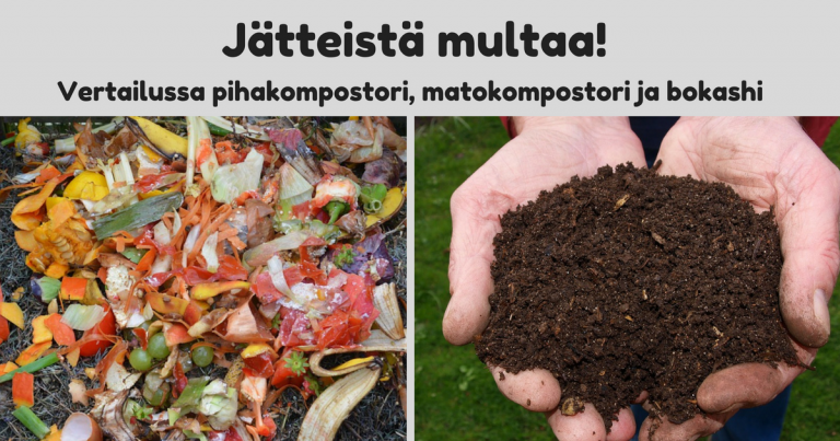 Biojätteiden kompostointitavat vertailussa – mikä sopii sinulle parhaiten?